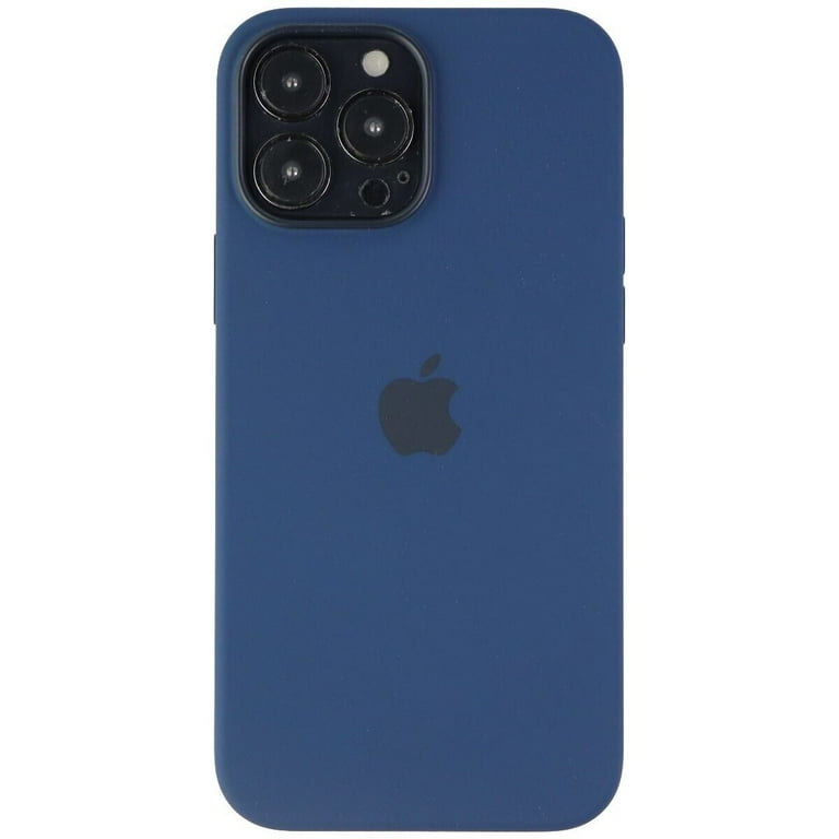 iPhone 13 Pro Max Silicone Case with MagSafe – Blue Jay