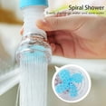thumbnail image 4 of Clearance! Water Filter Faucet Bathroom Sink Water Filter for Sink Bathroom Faucet Extender Kitchen Sink Water Filter 360° Adjustable Shower Head Filter Shower Faucet Handle One Size Pink, 4 of 8
