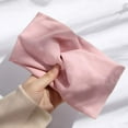 thumbnail image 5 of LinYooLi Turban Headbands for Women Wide Head Wraps Knotted Elastic Teen Girls Yoga Workout Solid Color Hair Accessories, 6 Pack, 5 of 9