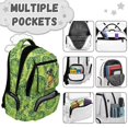 thumbnail image 6 of Aplkyhs Sea Turtle Adorable Backpack Lightweight Casual School Bookbag for Kids 9-12 Water Resistant with Padded Straps for Daily Use, 6 of 7
