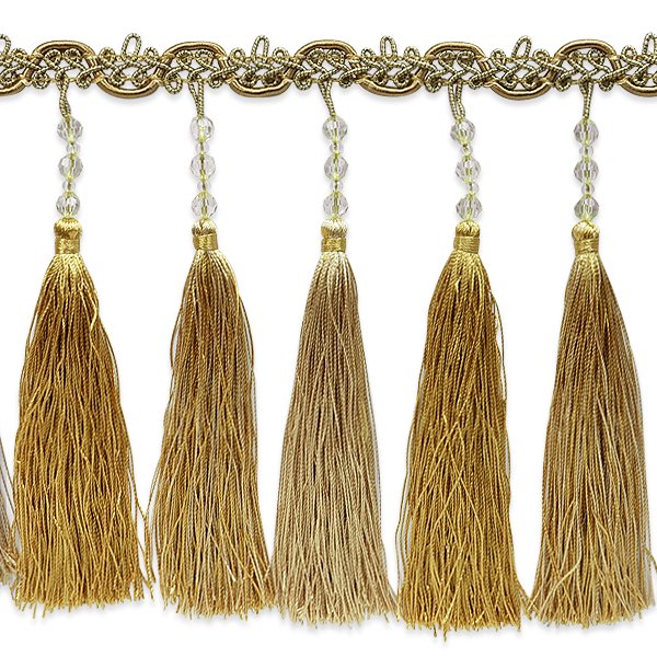 Expo Int'l Cilene Beaded Tassel Fringe Trim by the yard