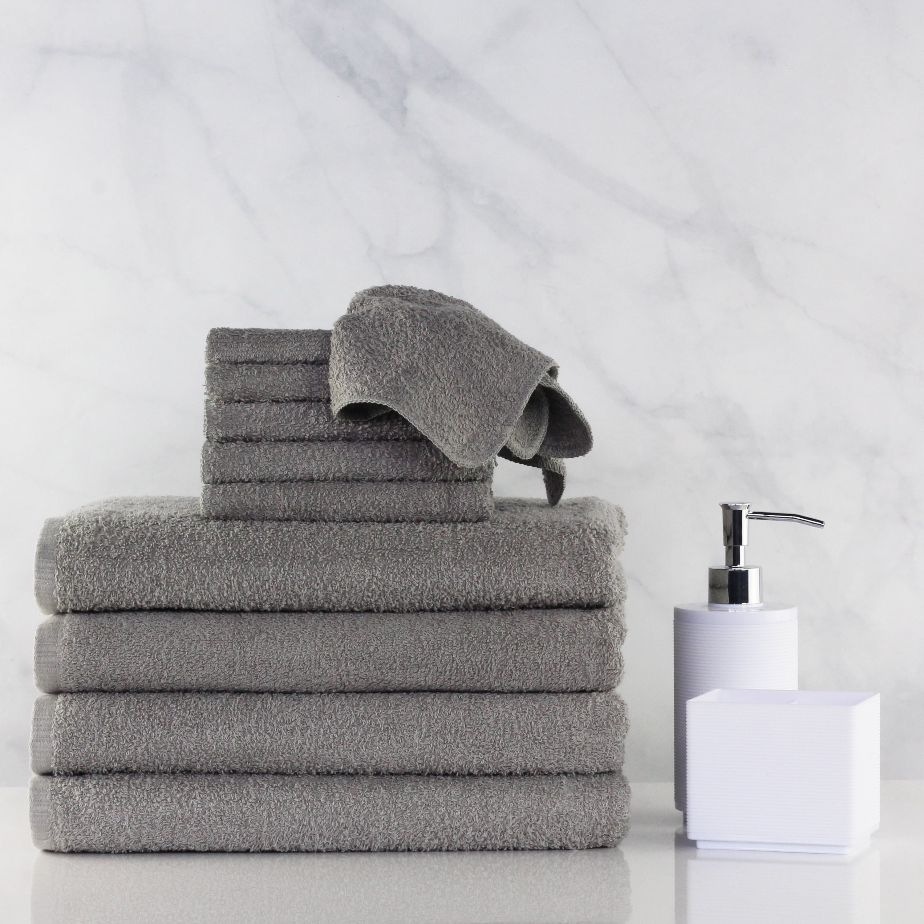 Bath Towel or Washcloths 6 Pack (Store Only)