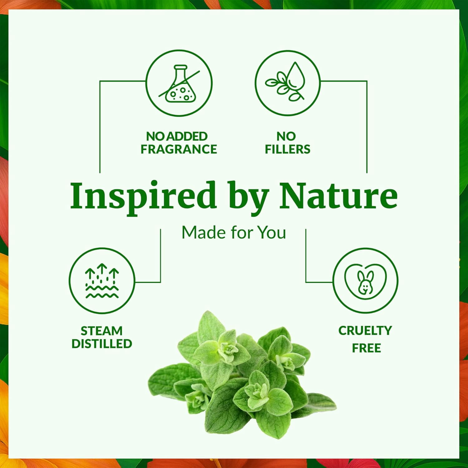 SVA Oregano Essential Oil – 16 Fl Oz – 100% Natural Oregano Oil - for Diffuser, Hair Care, Face, Skin Care, Aromatherapy, Scalp and Body Massage, Soap and Candle Making