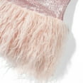 thumbnail image 5 of Liacowi Women Sexy Feather Dress Long Sleeve Sequin Mini Dress with Fur Trim Fuzzy Cocktail Party Bodycon Dress, 5 of 8