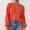 Orange Sweater for Winter, variant on XPMWRP Women's Solid Color Long Sleeve Knit Pullover Ribbed Sweaters V Neck Oversized Loose Casual Cozy Soft Slouchy Sweater Tops Black L