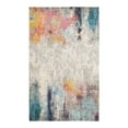 thumbnail image 3 of Unique Loom Chromatic Collection Area Rug - Tybee (5' 1" x 8' Rectangle Beige/Blue), 3 of 7