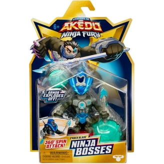 Moose Toys Legends of Akedo Ninja Fury Action Figures, 6pk, Glow