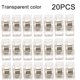 thumbnail image 1 of Clips de plástico multiusos para costura, Clips de colores para manualidades, ganchillo, tejido de seguridad, 50 piezas, 1 of 4