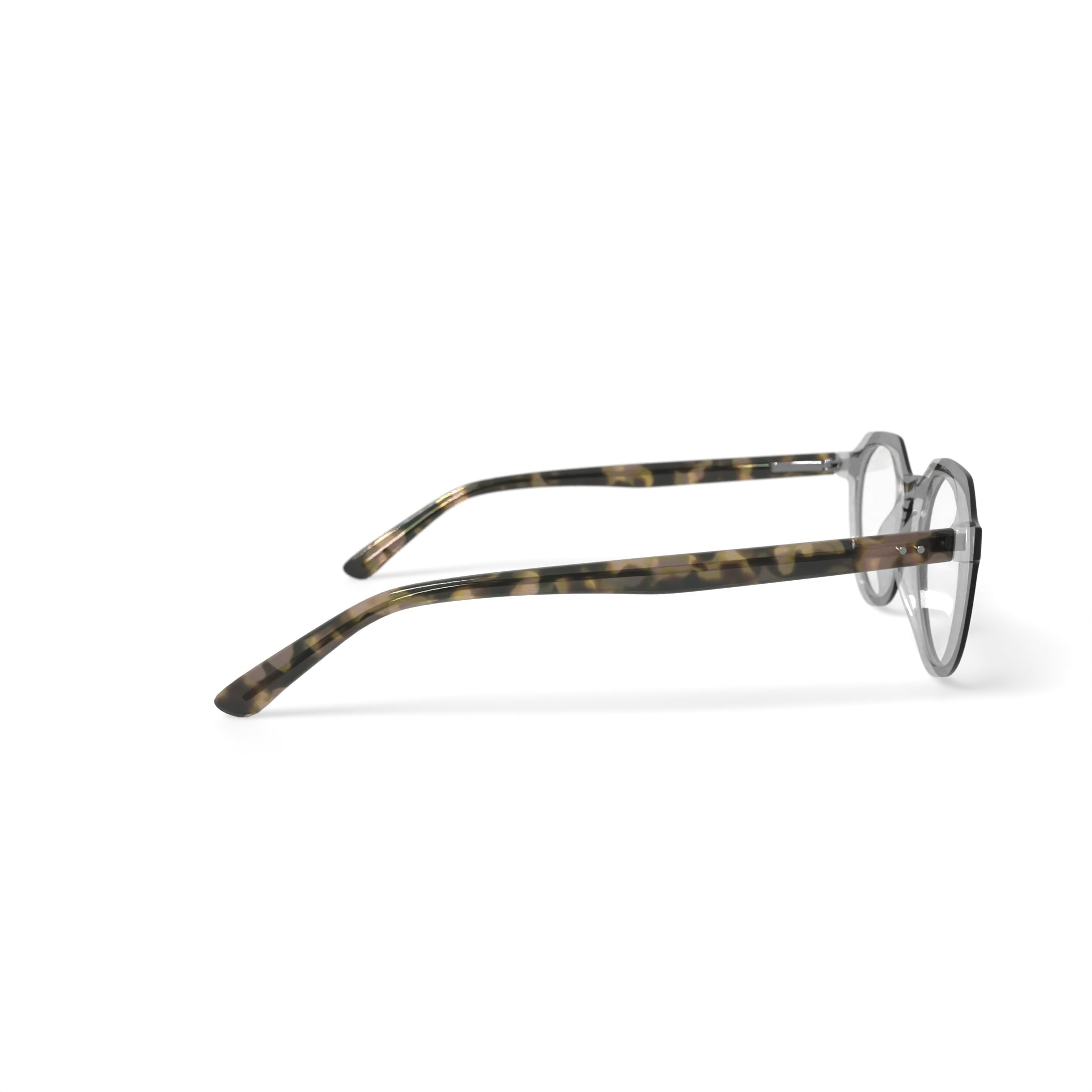 Randy Jackson Men's 3054 Round Prescription Eyeglasses with Case, Black