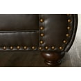thumbnail image 6 of Roundhill Furniture Leinster Faux Leather Upholstered Accent Chair, 6 of 8