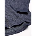 thumbnail image 5 of Hanes Womens French Terry Zip Hoodie, S, Navy Heather, 5 of 5
