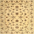 thumbnail image 1 of Ahgly Company Indoor Square Contemporary Gold Persian Area Rugs, 3' Square, 1 of 6