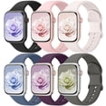 thumbnail image 1 of Brazaletes deportivos compatibles con el Apple Watch HEARTBOOM, paquete de 6, 1 of 7