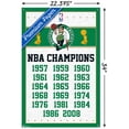 thumbnail image 3 of NBA Boston Celtics - Champions 13 Wall Poster with Push Pins, 22.375" x 34", 3 of 3