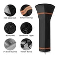 thumbnail image 3 of Patio Heater Cover, Patio Heater CoverOutdoor Heavy Duty 210D Oxford Waterproof Fabric Outdoor Heat, 3 of 4