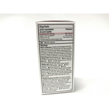 GNP Migraine Relief, 50 Capsule-Shaped Tablets