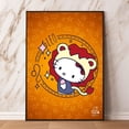 thumbnail image 3 of Japanese Anime Sanrios HelloKittys Canvas Painting Friend Gift Picture Print Wall High Quality Art Modular Print Comic Picture QZX, 3 of 7