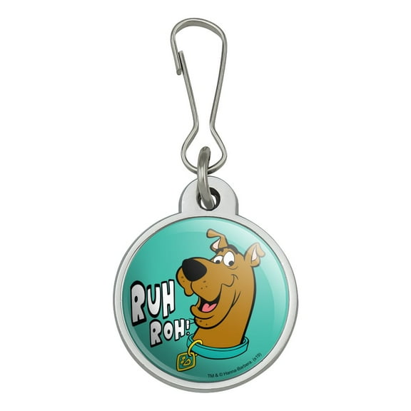 Scooby-Doo Ruh Roh Jacket Handbag Purse Luggage Backpack Zipper Pull Charm