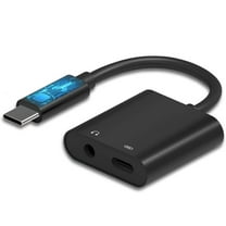 Earphone USB-C Headphone Adapter for Google Pixel 9/Pro/XL - 3.5mm Jack Charger Port Splitter Mic Support Hands-free