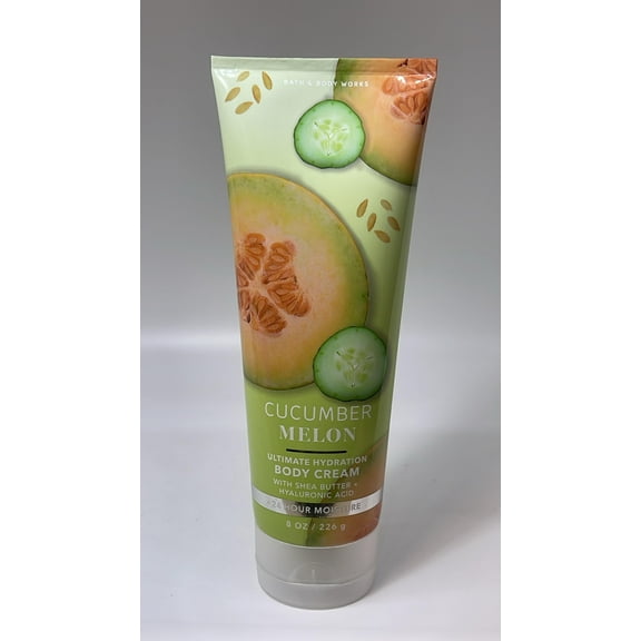 Bath & Body Works CUCUMBER MELON (7668) Ultimate Hydration Body Cream 8oz.