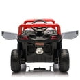 thumbnail image 5 of Xuanlur 12V 4.5AH Ride on UTV for Kids, Electric Car w/Parents Control & App Control, 25W*2 Motors Battery Powered w/Slow Start, Swing Function, Lights, Music, Ride on Toy for Kids Aged 3-6, Red, 5 of 7