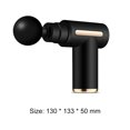 thumbnail image 1 of Mini pistola fascial portátil masajeador corporal eléctrico alivio del dolor muscular (negro) Likrtyny Cuidado Belleza, 1 of 9