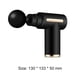 thumbnail image 1 of Mini pistola fascial portátil masajeador corporal eléctrico alivio del dolor muscular (negro) Likrtyny Cuidado Belleza, 1 of 9