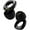 Black, variant on Audree Style Ear Plugs for Concert, Festival, Event & Noise Sensitivity, Iron Gray