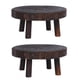 thumbnail image 1 of 2X Pedestal de Madera Redonda Decorativa Rústica para Plantas, Soporte Vertical para Plantas, Estante para Plantas En Macetas para Interior, Exterior, Decoración del Hogar A, 1 of 6