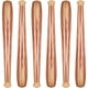 thumbnail image 1 of Sotiff Juego de 6 Bate de Béisbol Inflable de 75 cm con Diseño de Madera PVC, 1 of 4