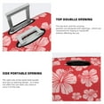 thumbnail image 6 of Wukai Red Hibiscus Flower Elastic Luggage Cover: Personalized Protection for Your Suitcase - Fits 19~29-inch, Washable & Durable Travel Companion-, 6 of 8