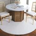 thumbnail image 2 of SAFAVIEH Loft Kalya Solid Machine Washable Area Rug, Ivory, 6' x 6' Round, 2 of 8