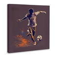 thumbnail image 4 of Stupell Industries Winning Goal Abstract Athlete Sports Painting Wrapped Canvas Art Print Wall Art, 17 x 17, 4 of 8