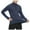 d-Navy, variant on YAYUBA Men's T-Shirts Cotton Neck Thermal Shirts Long Sleeve Pullover Underwear Shirts Base Layer Thermal Tops