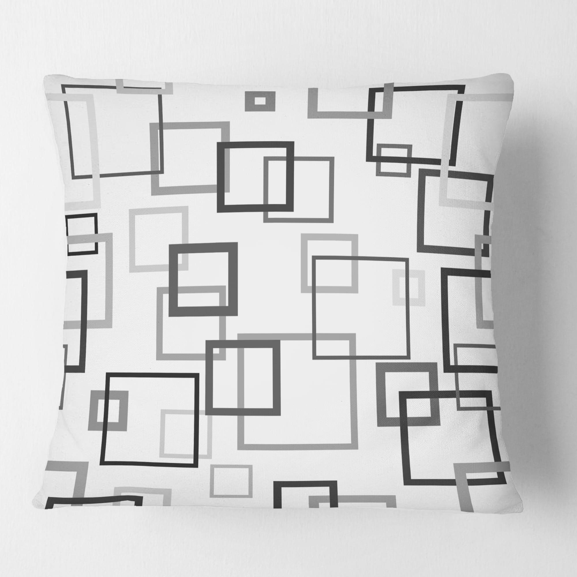 Designart Abstract Retro Design II' Mid-Century Modern Throw Pillow - 16x16