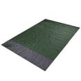 thumbnail image 1 of Colchoneta de playa plegable Yuarrent impermeable sin arena para exteriores Verde oscuro OD023119-04, 1 of 6