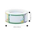 thumbnail image 2 of 1 Roll of Colorful Name Label Tags Self adhesive Marking Stickers for Categorization, 2 of 8
