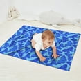 thumbnail image 2 of Blue Butterfly Blue Pattern Blanket,Comfortable Soft Flannel Throw Blanket,All Season,Warm Lightweight Blankets for Sofa Bed Couch Living Room Chair,30"x40", 2 of 4