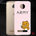 thumbnail image 4 of Moto G8 Plus P30 Note P40 Power Z Z2 Play TPU Funda Suave Transparente NNB22 BTS ARMY Logo, 4 of 4