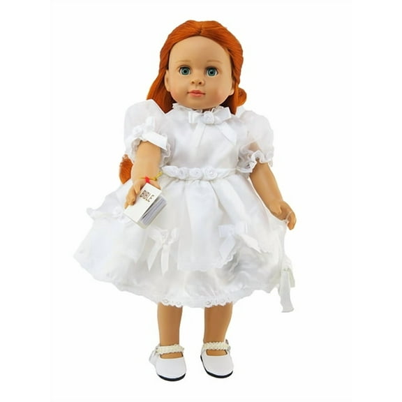 Catholic Communion Dress For 18 inch dolls