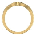 thumbnail image 3 of 0.20 CT TW Intertwined Diamond Anniversary Band 14K Gold (G,SI), 3 of 5