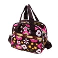 thumbnail image 2 of SPRING PARK Nylon Shoulder Bag Multi Pocket Zipper Tote Floral Print Crossbody Shoulder Handbag, 2 of 7