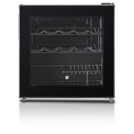 - Midea 16-bottle Countertop Wine Cooler, Black WHS-64W1