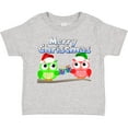 thumbnail image 3 of Inktastic Merry Christmas Owls Boys or Girls Toddler T-Shirt, 3 of 5