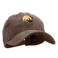 thumbnail image 5 of Desert Spanish Rider Embroidered Unstructured Cotton Cap - Khaki OSFM, 5 of 5