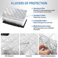 thumbnail image 5 of TINKI Windshield Snow Cover Fit for Subaru Forester 2013-2018, Front Windshield Cover for Ice and Snow, Auto Extra Thick Windshield Ice Cover Protects Windshield from Rain, Sun, Frost, 5 of 7