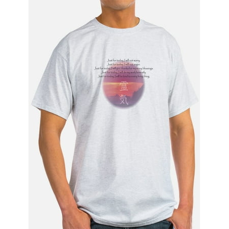 CafePress - Reiki Principles Ash Grey T-Shirt - Light T-Shirt - CP