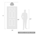 thumbnail image 3 of Ariella 3-Light Semi-Flush in Matte Black with Hammered Clear Glass, 3 of 3