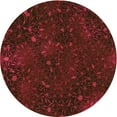 thumbnail image 1 of Ahgly Company Machine Washable Indoor Round Transitional Saffron Red Area Rugs, 4' Round, 1 of 7