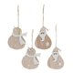 thumbnail image 5 of Adornos Colgantes de Navidad BLESIY 4 Piezas Santa Claus DIY Craft Gift, 5 of 6